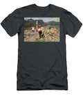 Poor People Gathering Coal At an Exhausted Mine Nikolaj Alekseevich Kasatkin T-Shirt