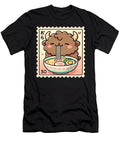 Pop Japanese Art Postage Stamp Noodles Bison Maisie Jackson T-Shirt
