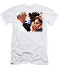 Pope Francis and Woman Acrylic Tony Rubino T-Shirt