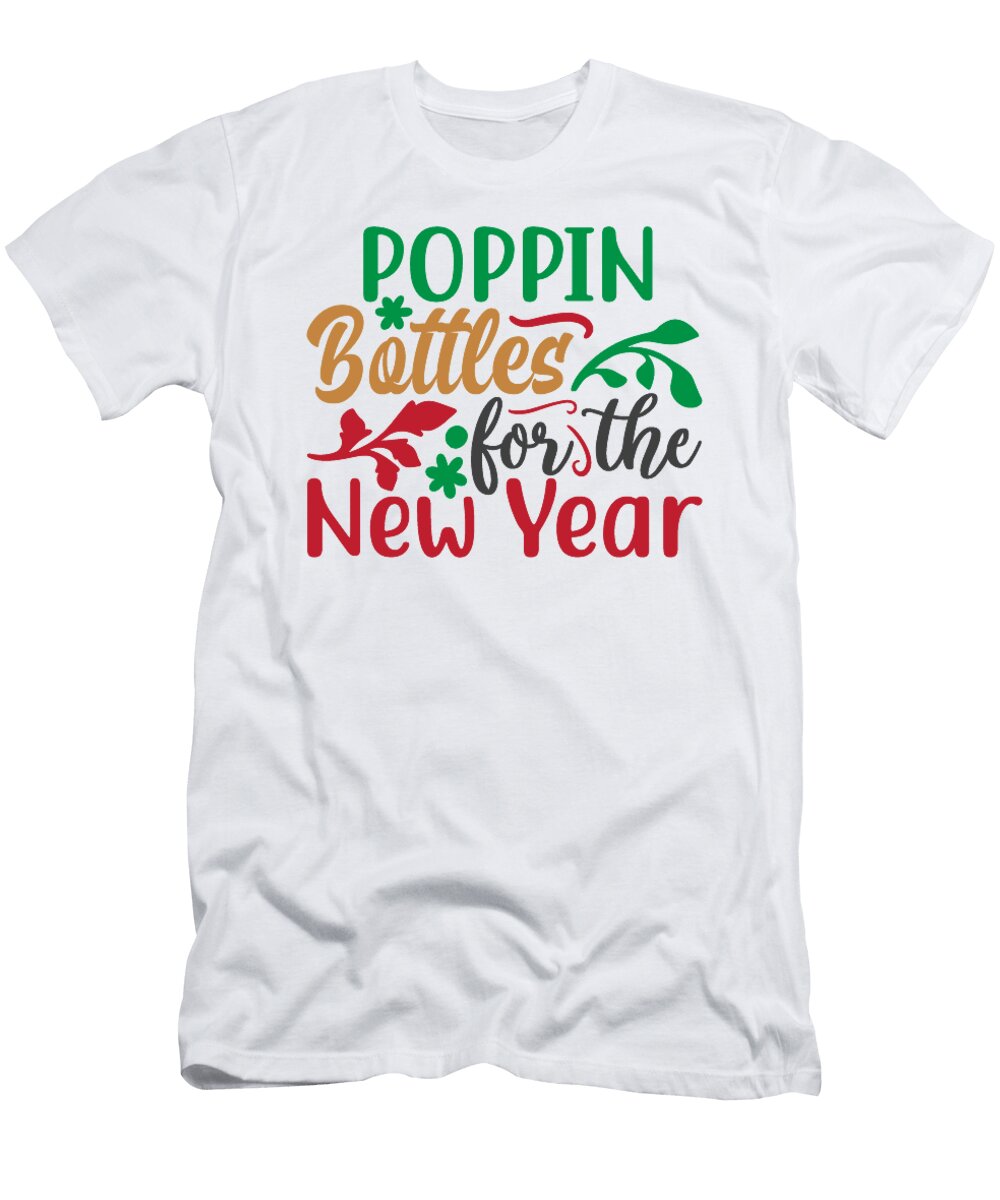 Poppin Bottles for the New Year Jacob Zelazny T-Shirt