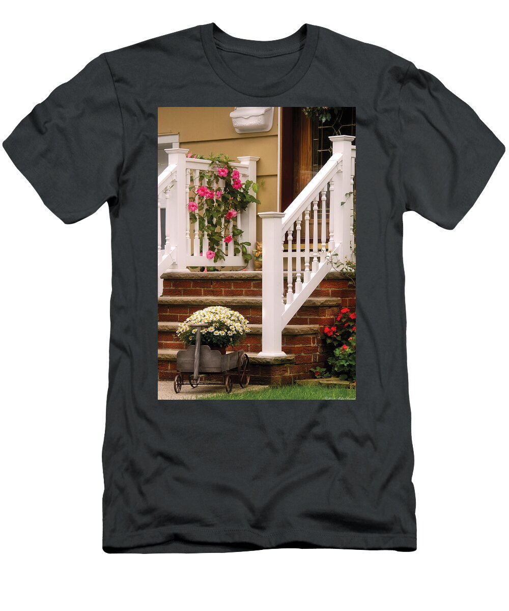 Porch Garwood Nj Suburban Paradise Mike Savad T-Shirt