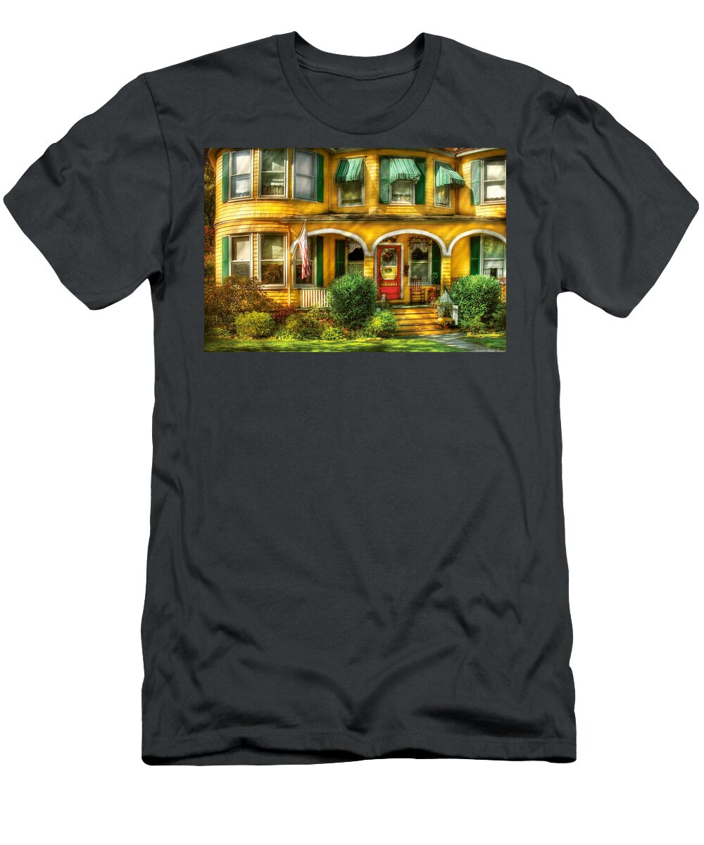 Porch Cranford Nj a Yellow Classic Mike Savad T-Shirt