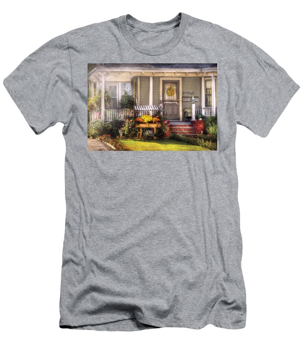 Porch Westfield Nj the House of an Angel Mike Savad T-Shirt