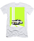 Porsche 911 930 Classic Poster Green Background Thespeedart T-Shirt