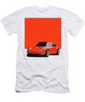 Porsche 911 Classic Restomod Poster Orange Thespeedart T-Shirt