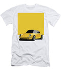 Porsche 911 Classic Restomod Poster Yellow Thespeedart T-Shirt