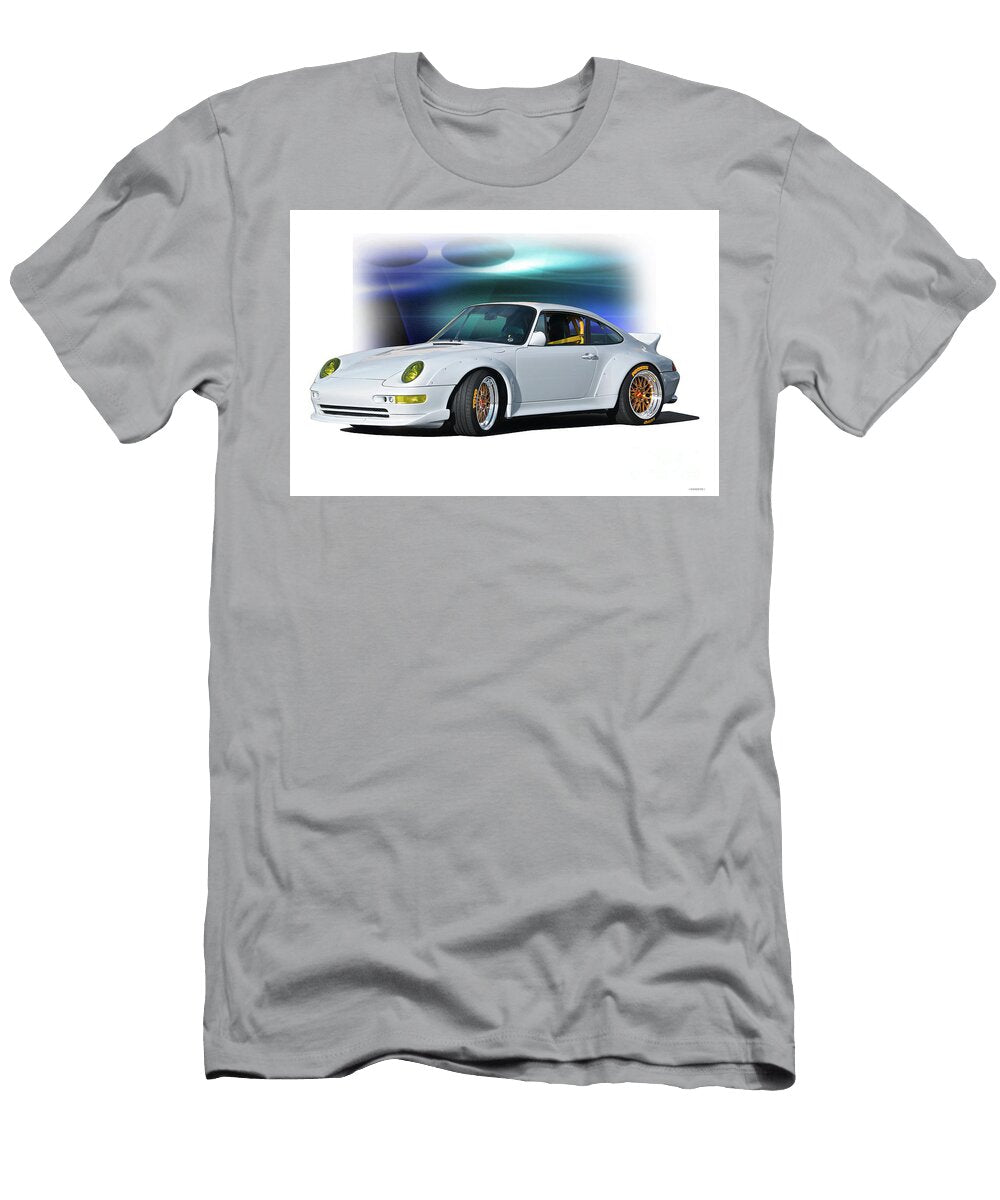 Porsche 911 Turbo Abstract Art I Dave Koontz T-Shirt