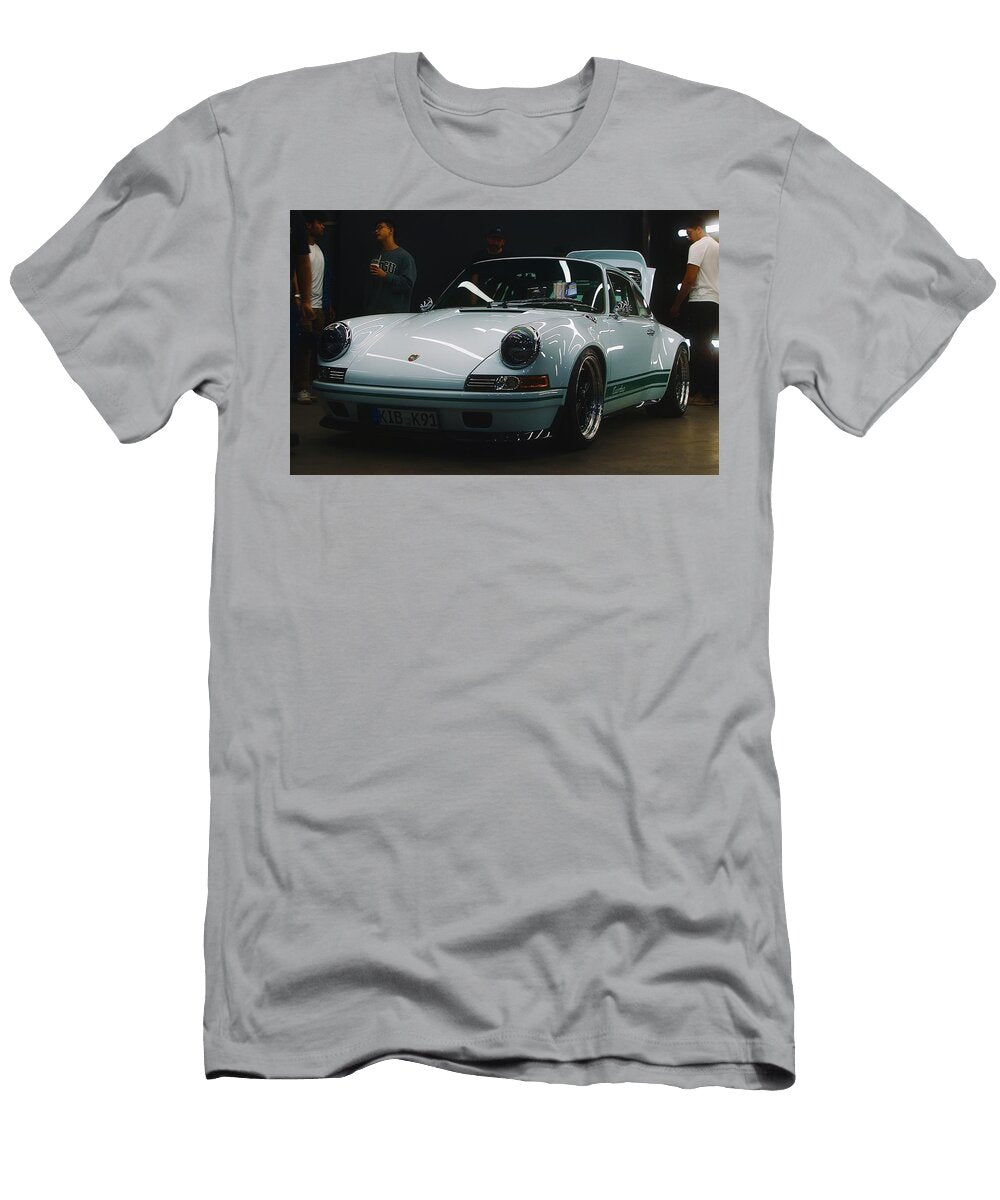 Porsche 911 Turbo Classic Automotive Elegance Christian Flores T-Shirt