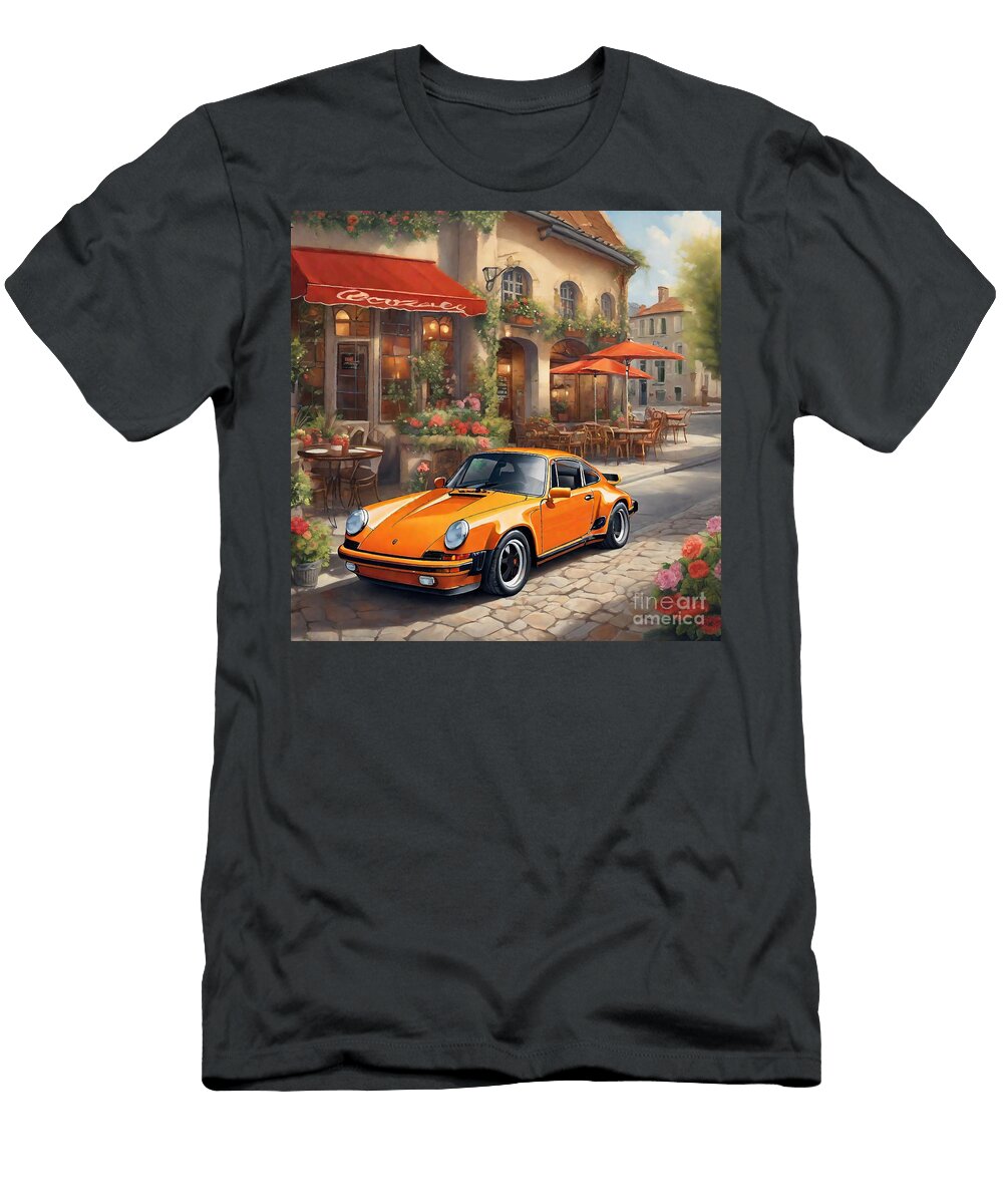 Porsche 911 Turbo Turbocharged Excellence Eldre Delvie T-Shirt