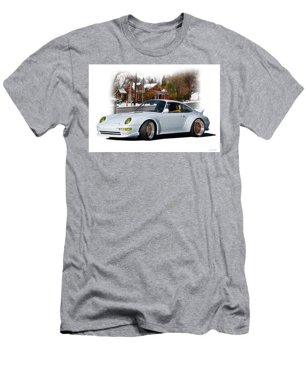 Porsche 911 Winters Day Dave Koontz T-Shirt