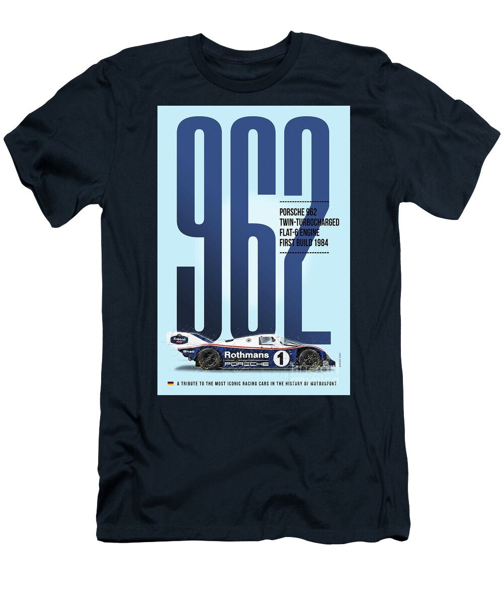 Porsche 962 Tribute Theo Heinz Decker T-Shirt