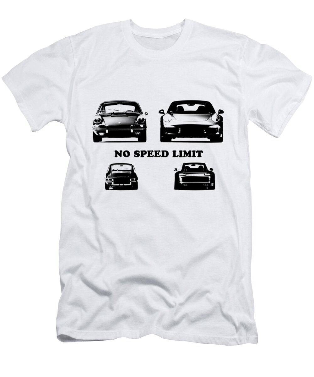 Porsche No Speed Limit Hotte Hue T-Shirt