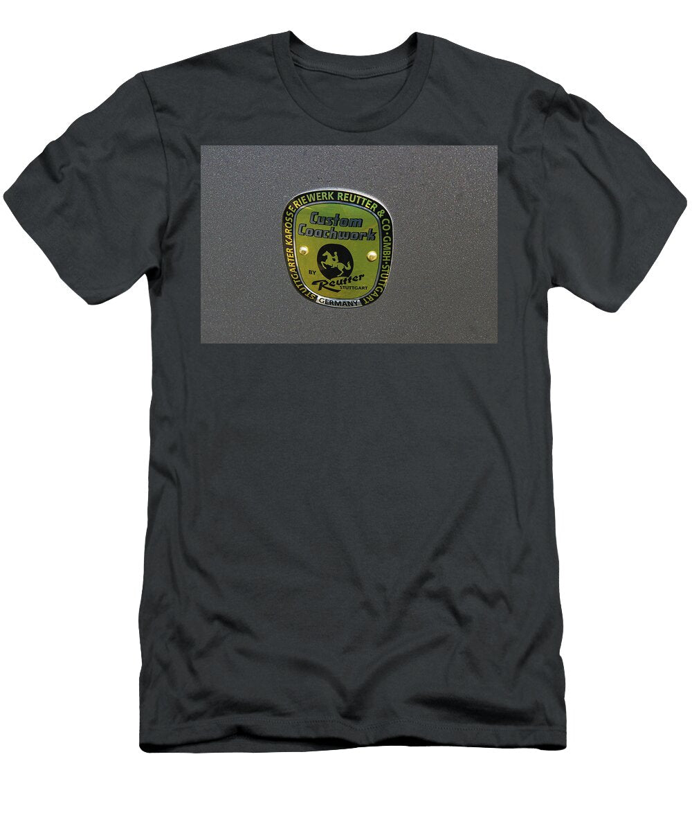 Porsche Speedster Custom Coachwork Emblem Nick Gray T-Shirt