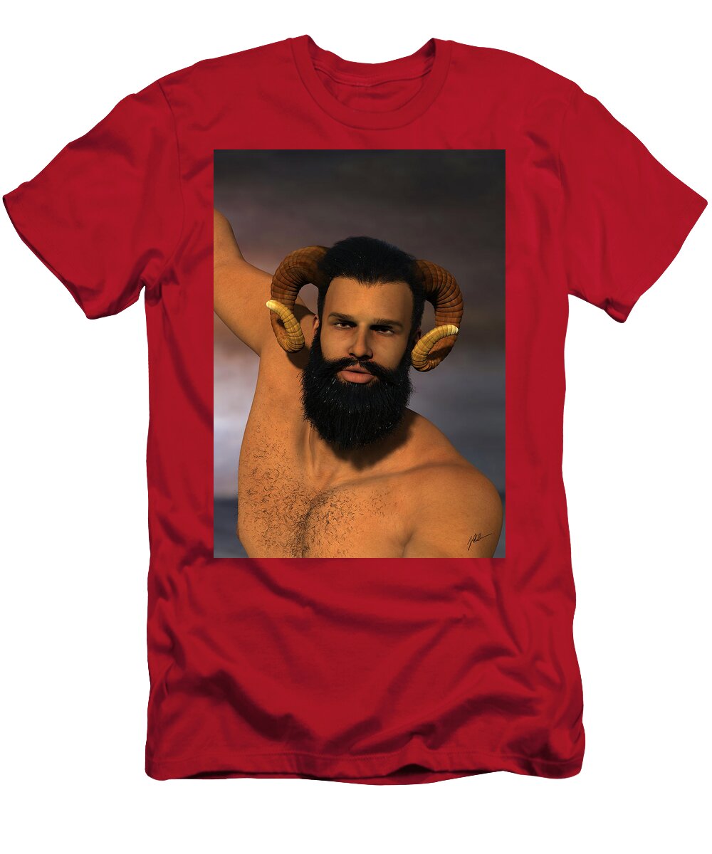 Portrait of a Faun Joaquin Abella T-Shirt