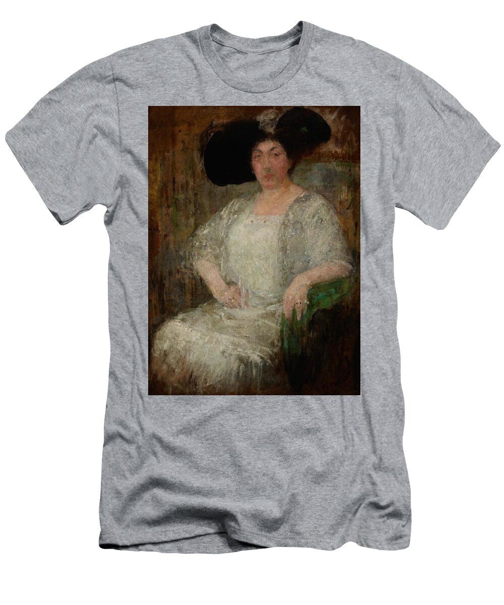 Portrait of a French Ladywriter Gabrielle Reval Art Olga Boznanska Polish T-Shirt