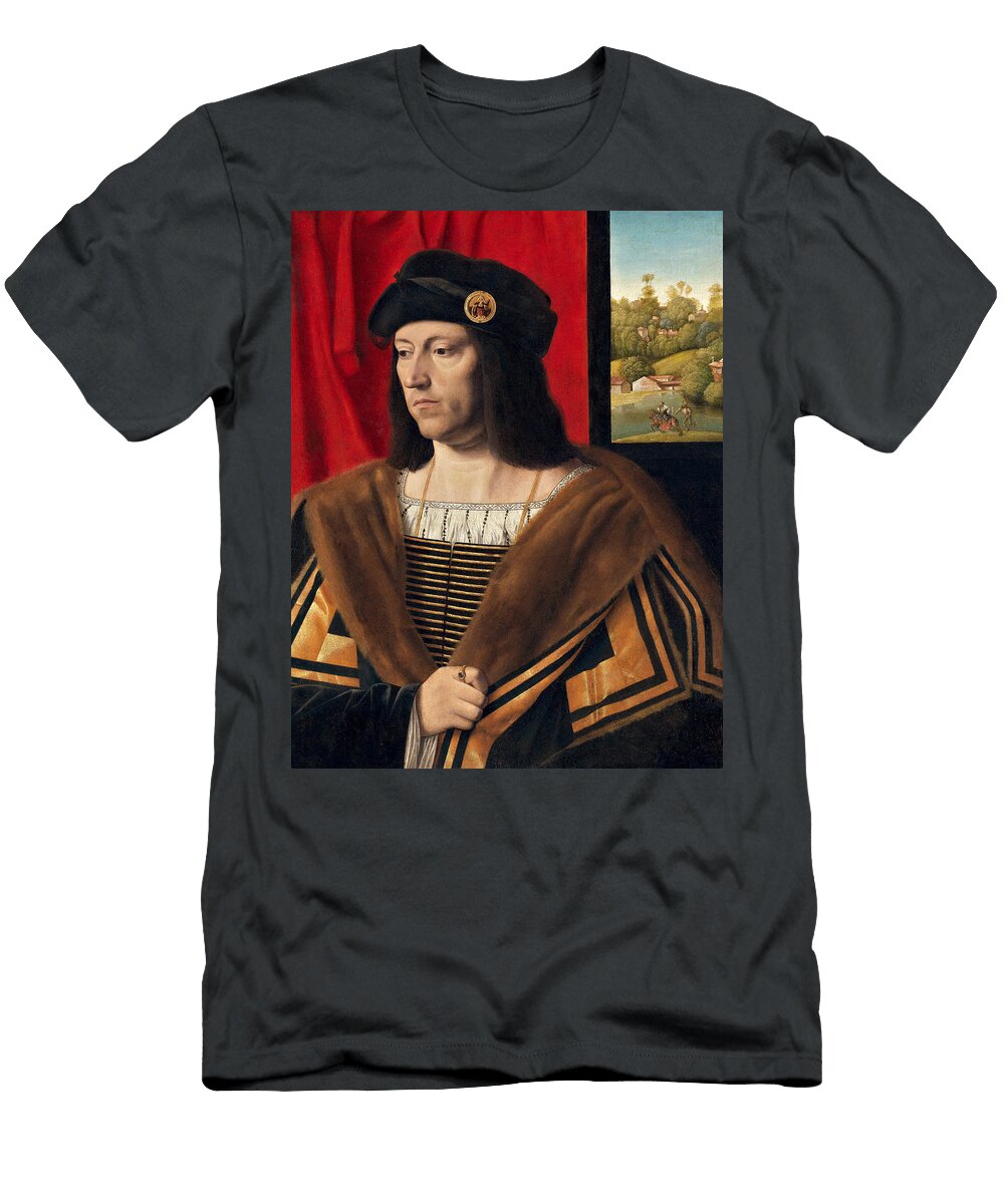 Portrait of a Gentleman Bartolomeo Veneto T-Shirt