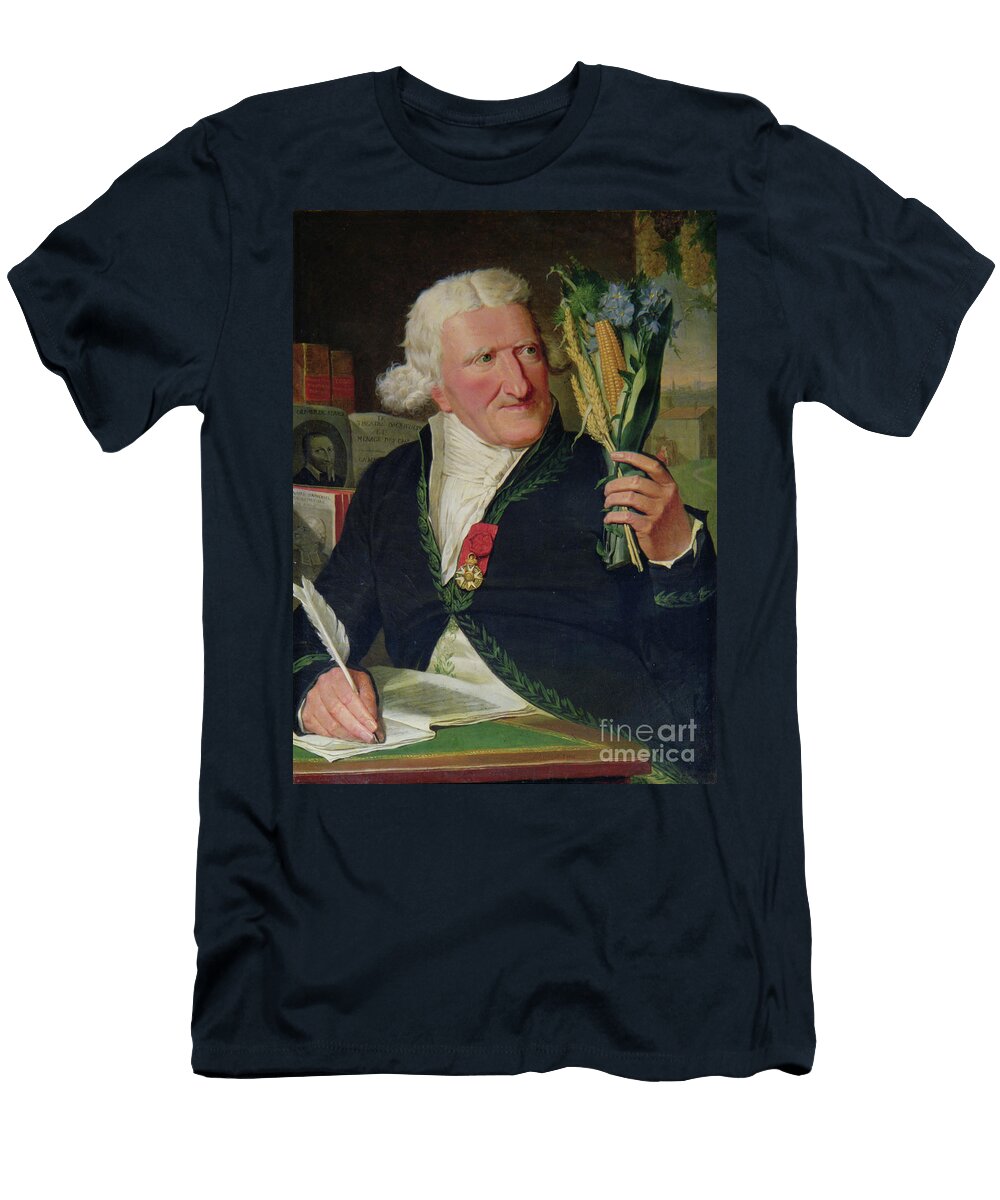 Portrait of Antoine Augustin Parmentier Francois Dumont T-Shirt