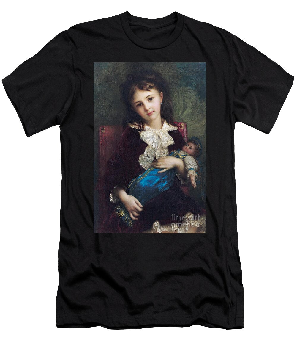 Portrait of Catherine Du Bouchage Antoine Auguste Ernest Hebert T-Shirt
