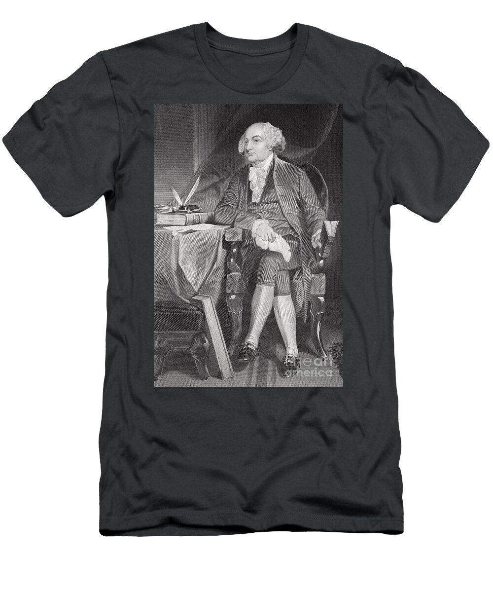 Portrait of John Adams Alonzo Chappel T-Shirt