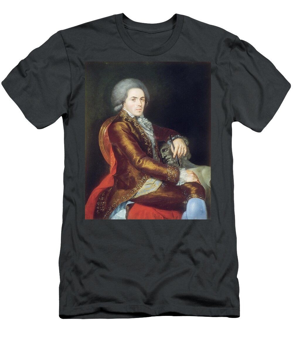 Portrait of Manuel Tolsa Rafaelximenoyplanes T-Shirt