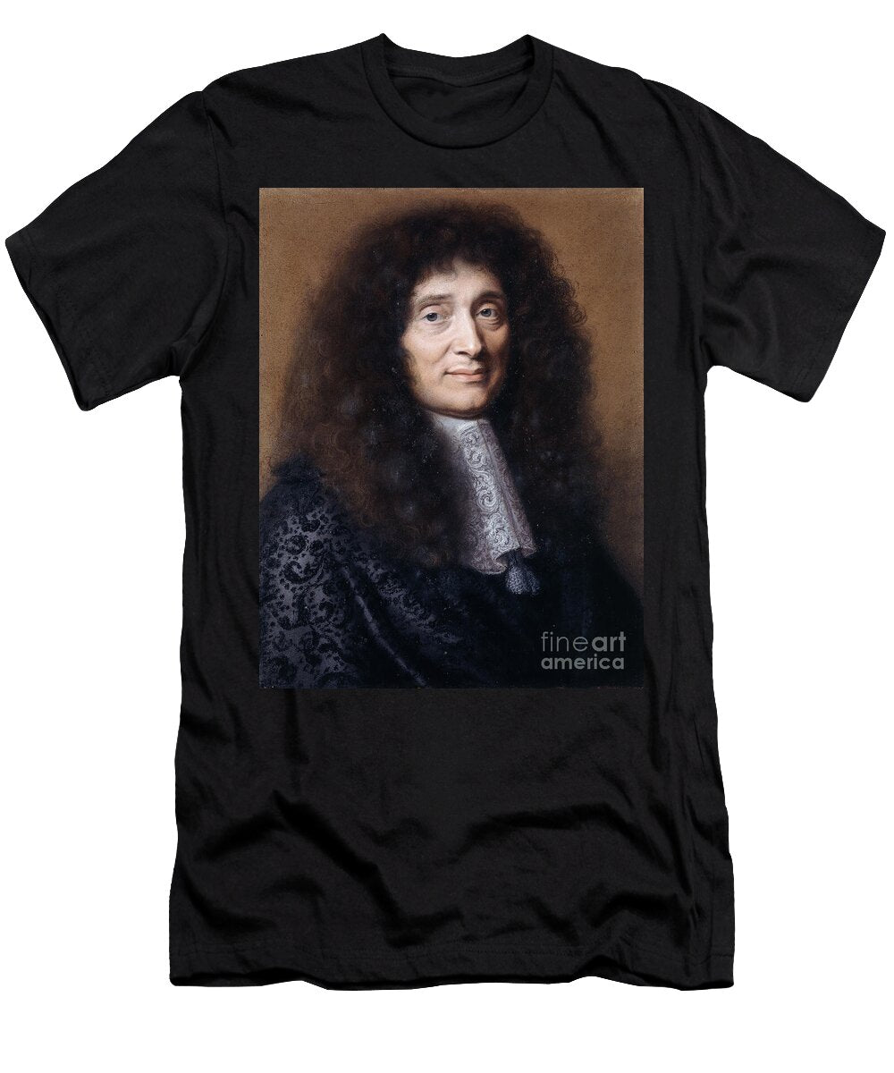 Portrait of Simon Arnauld Marquis De Pomponne Pastel Robert Nanteuil T-Shirt