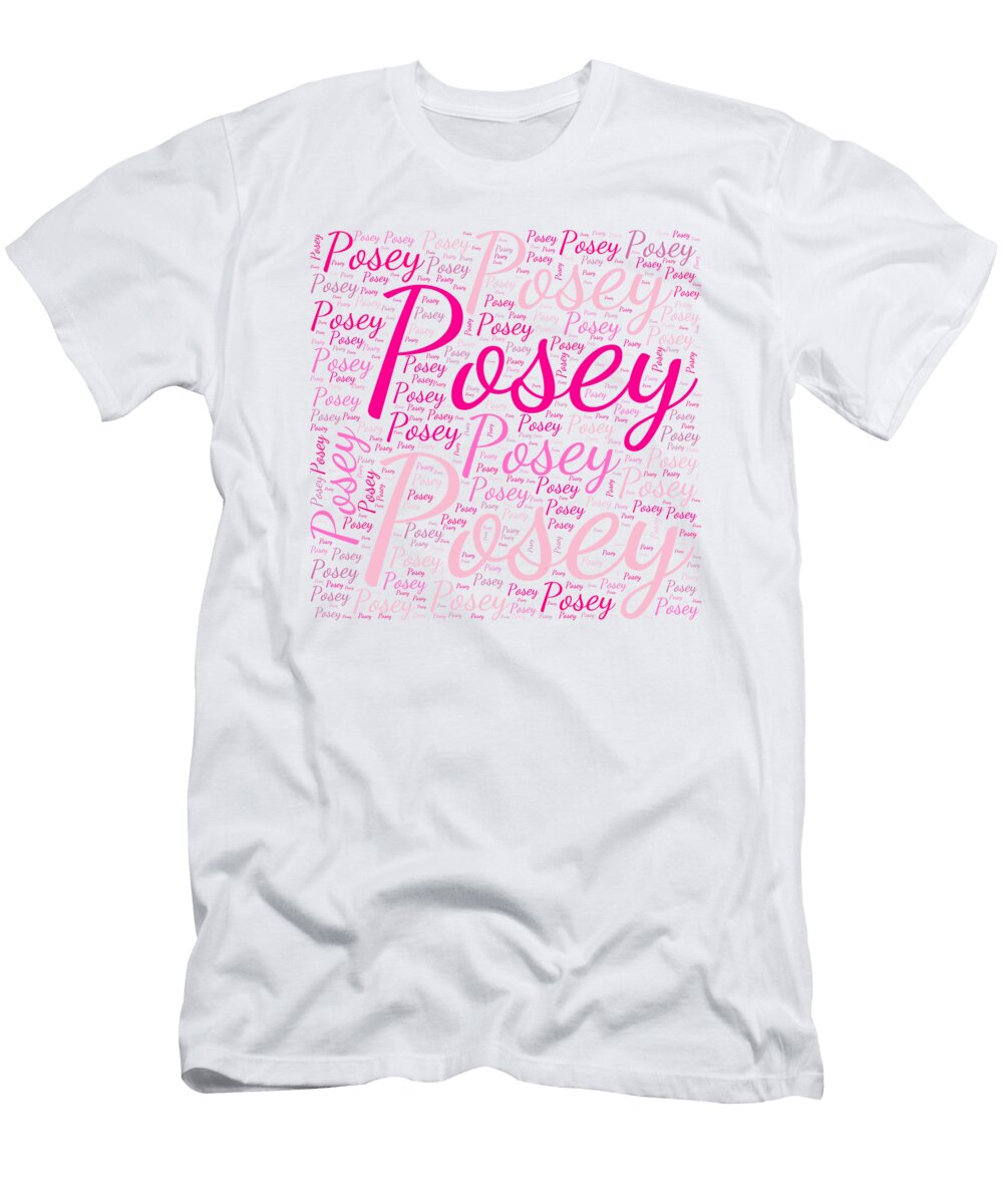 Posey Names Without Frontiers Vidddie Publyshd T-Shirt