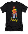 Pottery Man Sculpture Ceramics Oven Crafts Gift Thomas Larch T-Shirt