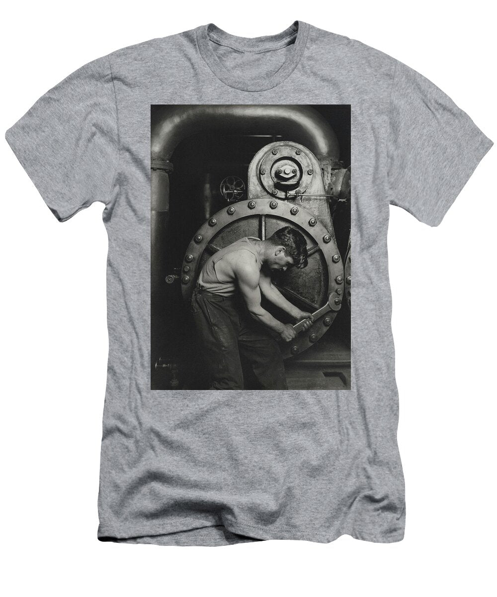 Power House Mechanic Lewis Hine T-Shirt