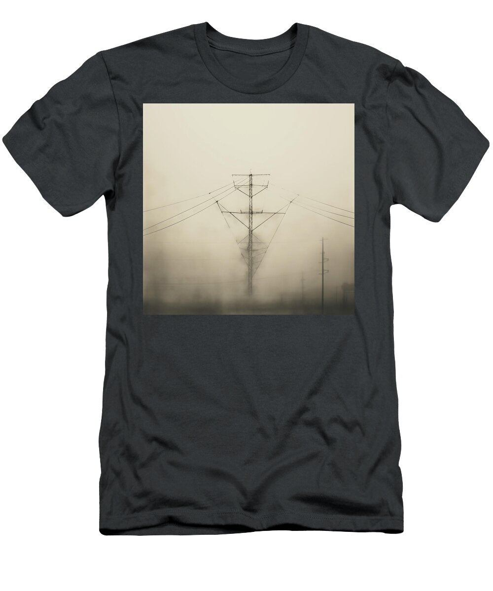 Power Lines Just Outside the City Yo Pedro T-Shirt