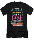 Power of a Girl with a Book I Reading Lover Raphaelartdesign T-Shirt