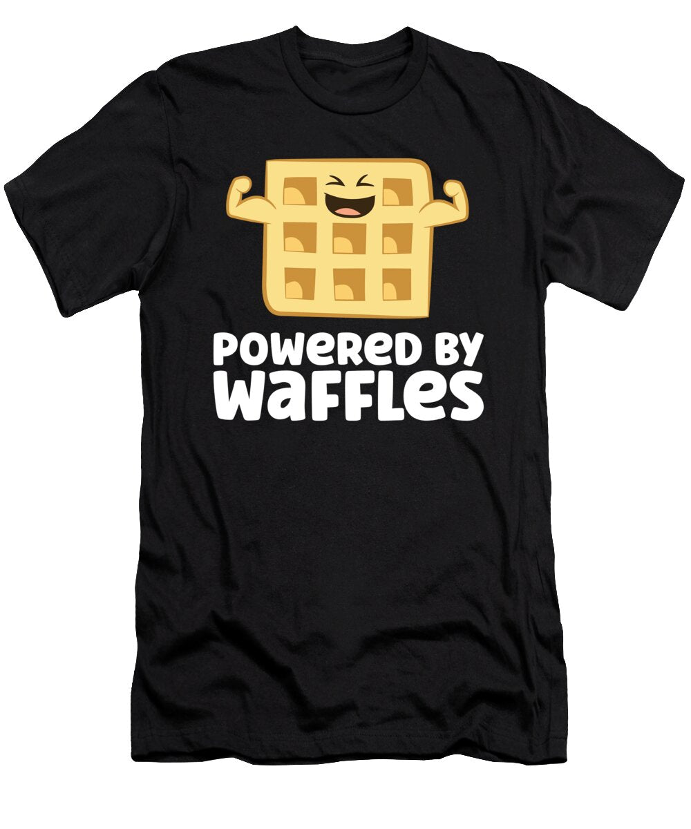 Powered By Waffles Eq Designs T-Shirt