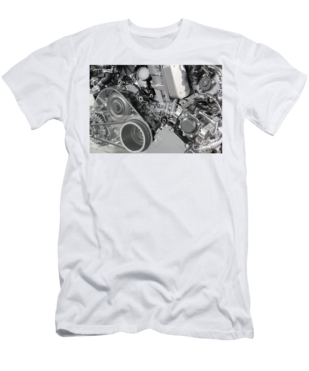 Powerful Car Engine New Technology Goce Risteski T-Shirt
