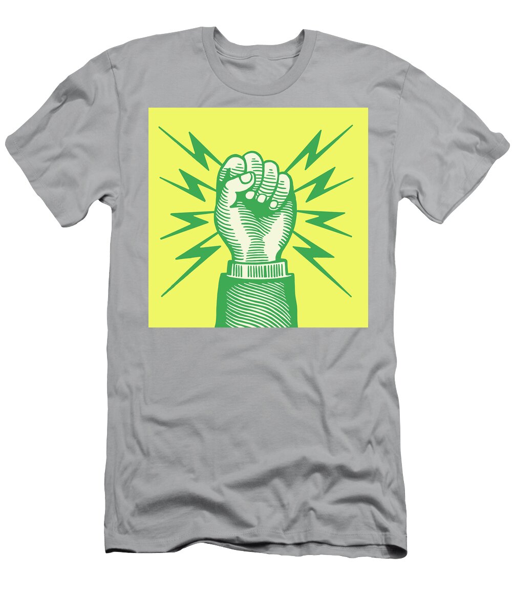 Powerful Fist Csa Images T-Shirt