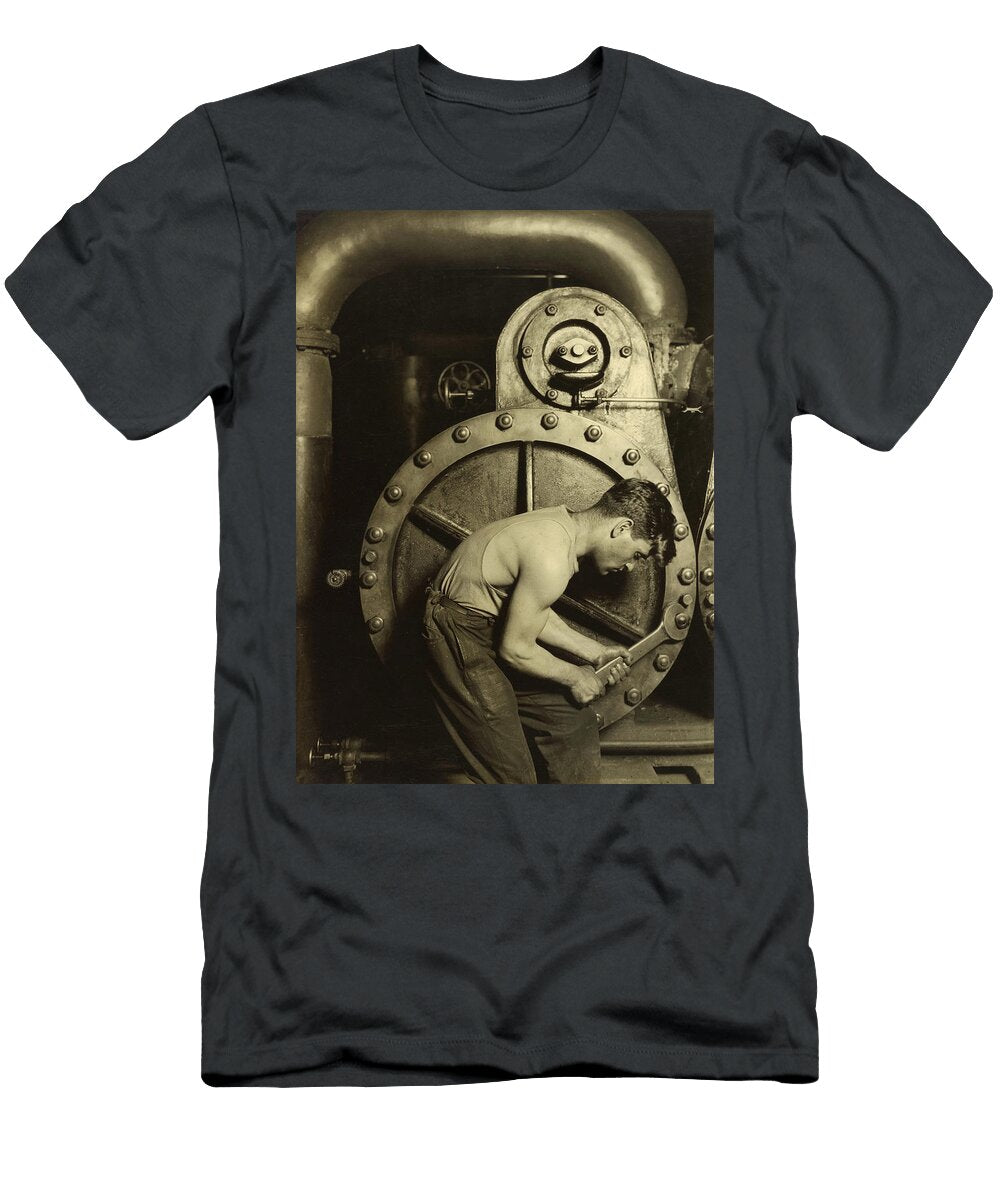 Powerhouse Mechanic 1920 Lewis Hine T-Shirt