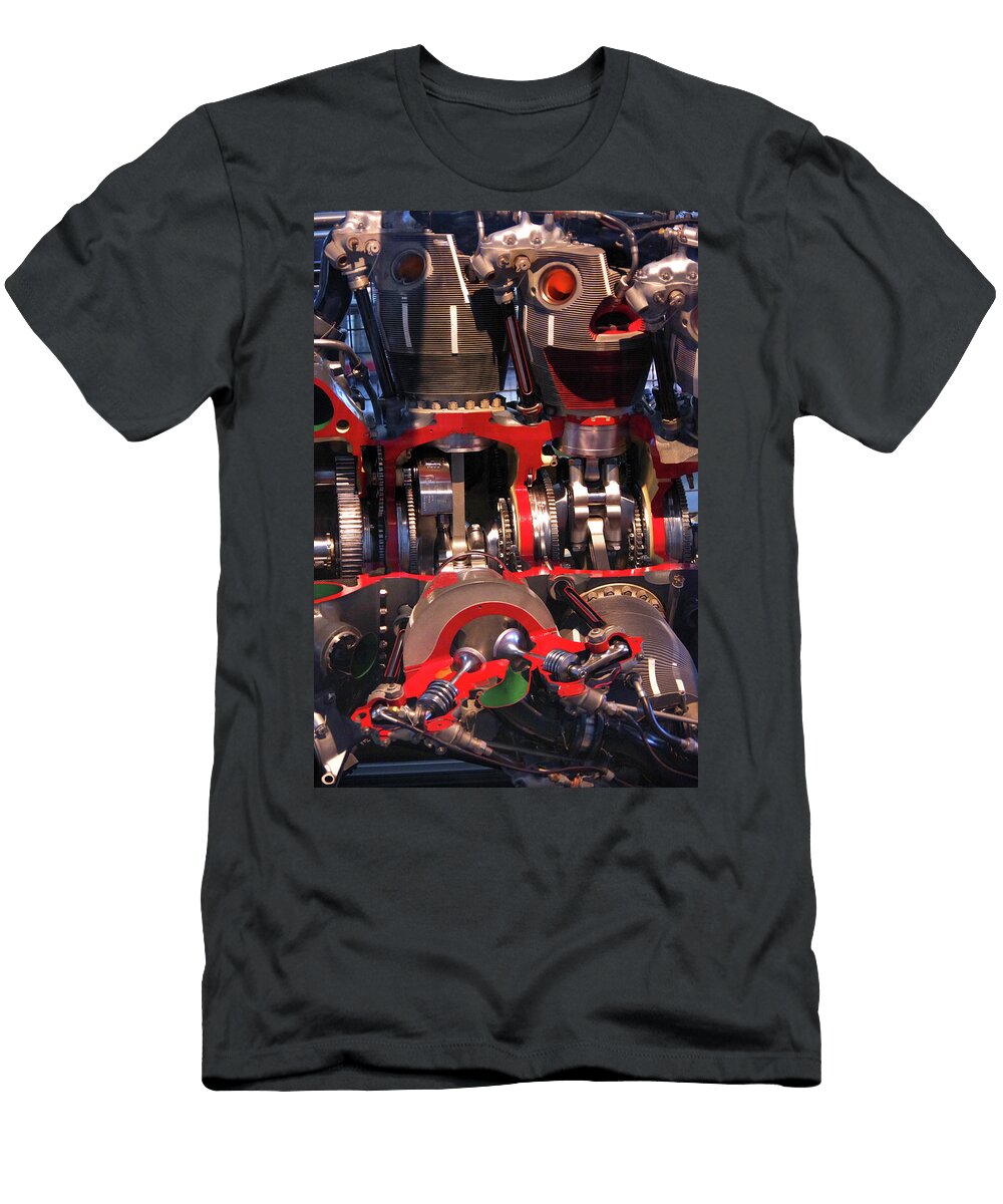 Pratt and Whitney R 4360 Wasp Major a Glorious Complexity Douglas Taylor T-Shirt