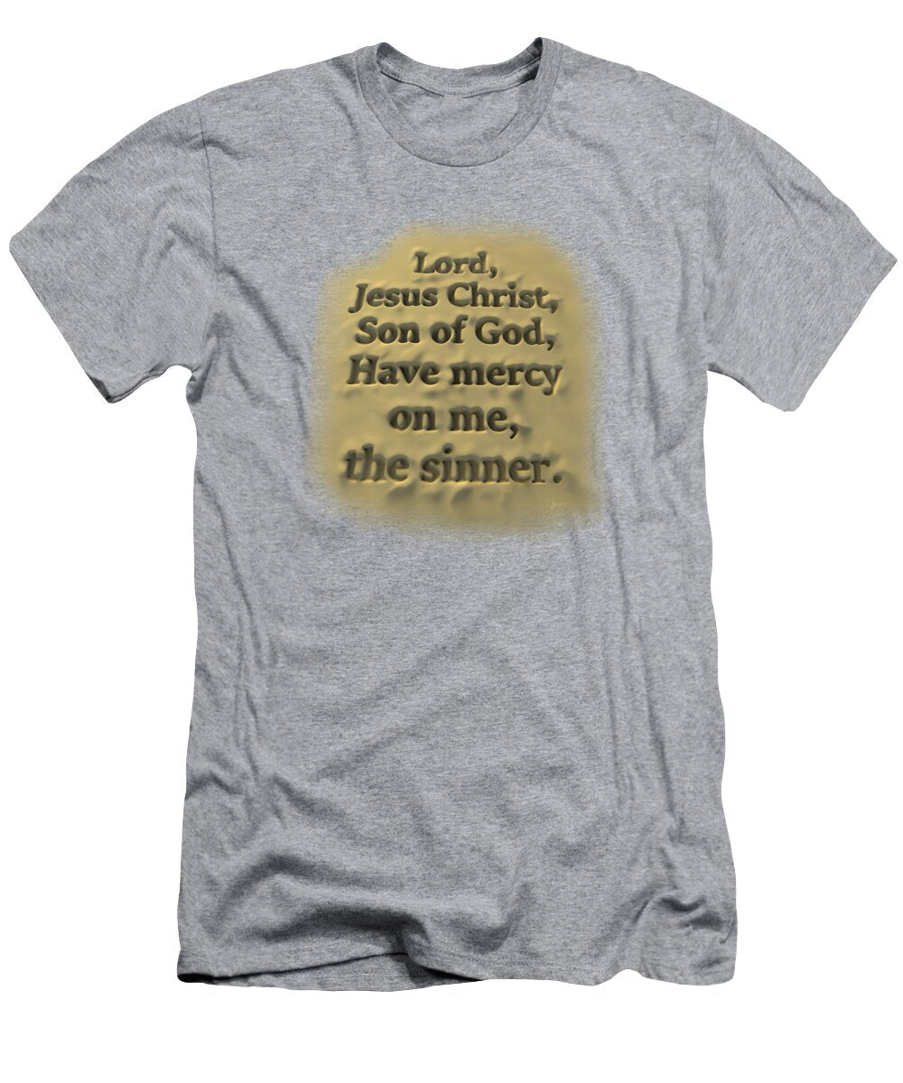 Prayer Prints Edges Faded David Luebbert T-Shirt