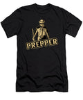 Prepper Apocalypse Survival Doomsday Gas Mask Gift Tshirtconcepts Marvin Poppe T-Shirt