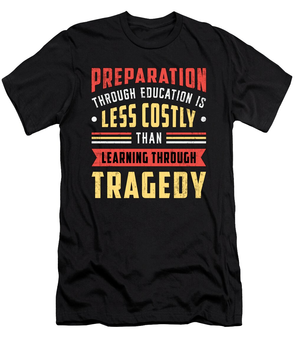Prepper Apocalypse Survival Gas Mask Preppers Gift Tshirtconcepts Marvin Poppe T-Shirt