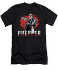 Prepper Apocalypse Survival Preppers Gas Mask Gift Tshirtconcepts Marvin Poppe T-Shirt