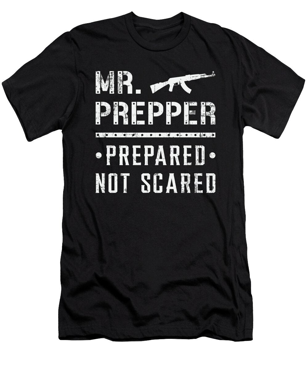 Prepper Survival Apocalypse Preppers Crisis Gift Tshirtconcepts Marvin Poppe T-Shirt