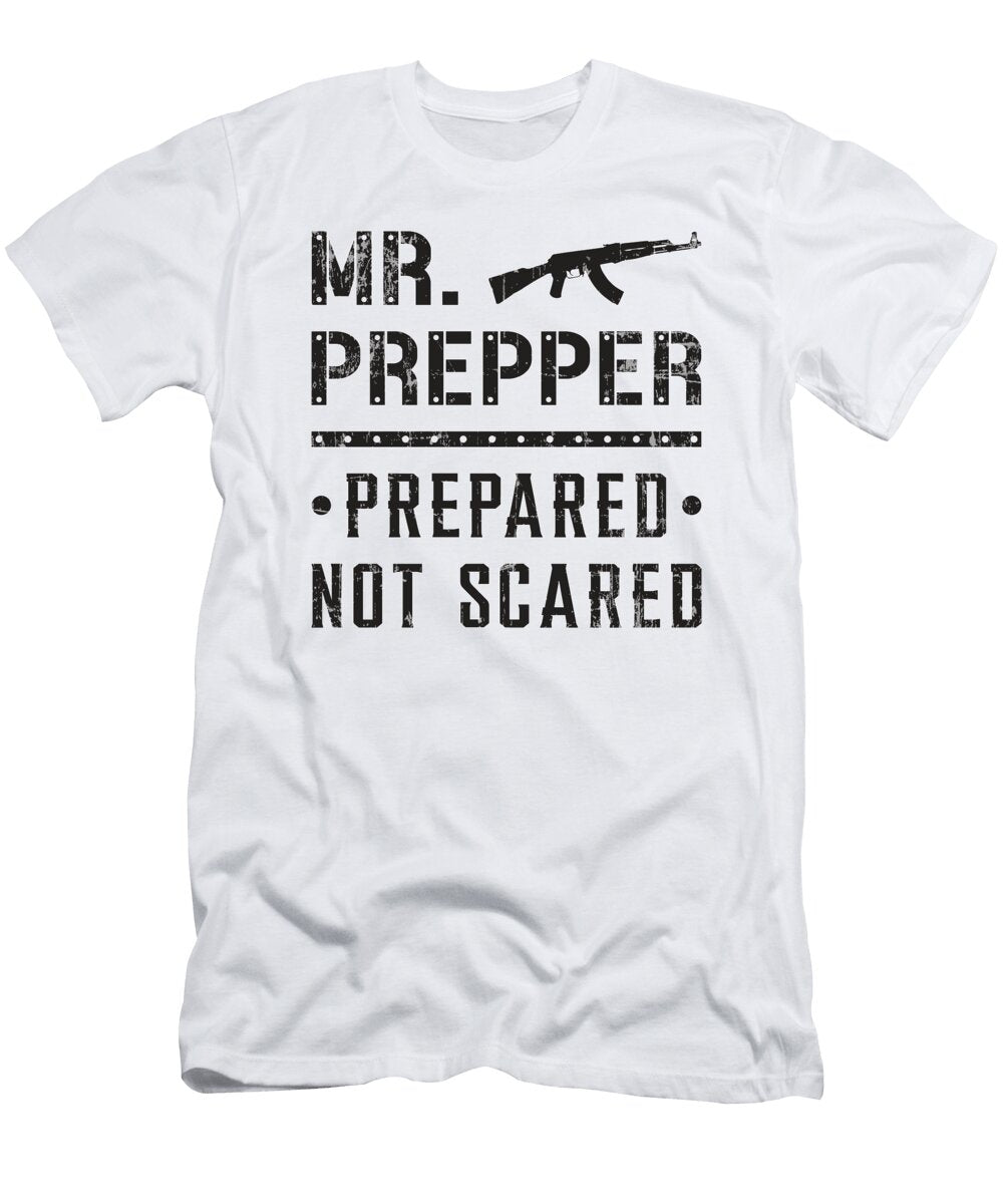 Prepper Survival Apocalypse Preppers Zombie Gift Tshirtconcepts Marvin Poppe T-Shirt