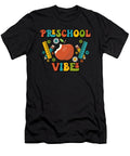 Preschool Vibes School Designs Pencils Licensed Art T-Shirt
