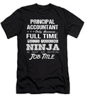 Principal Accountant Ninja Job Gift Item Shi Hu Kang T-Shirt