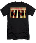 Prisoner Behind Law Court Prison Bars Ikon Images T-Shirt