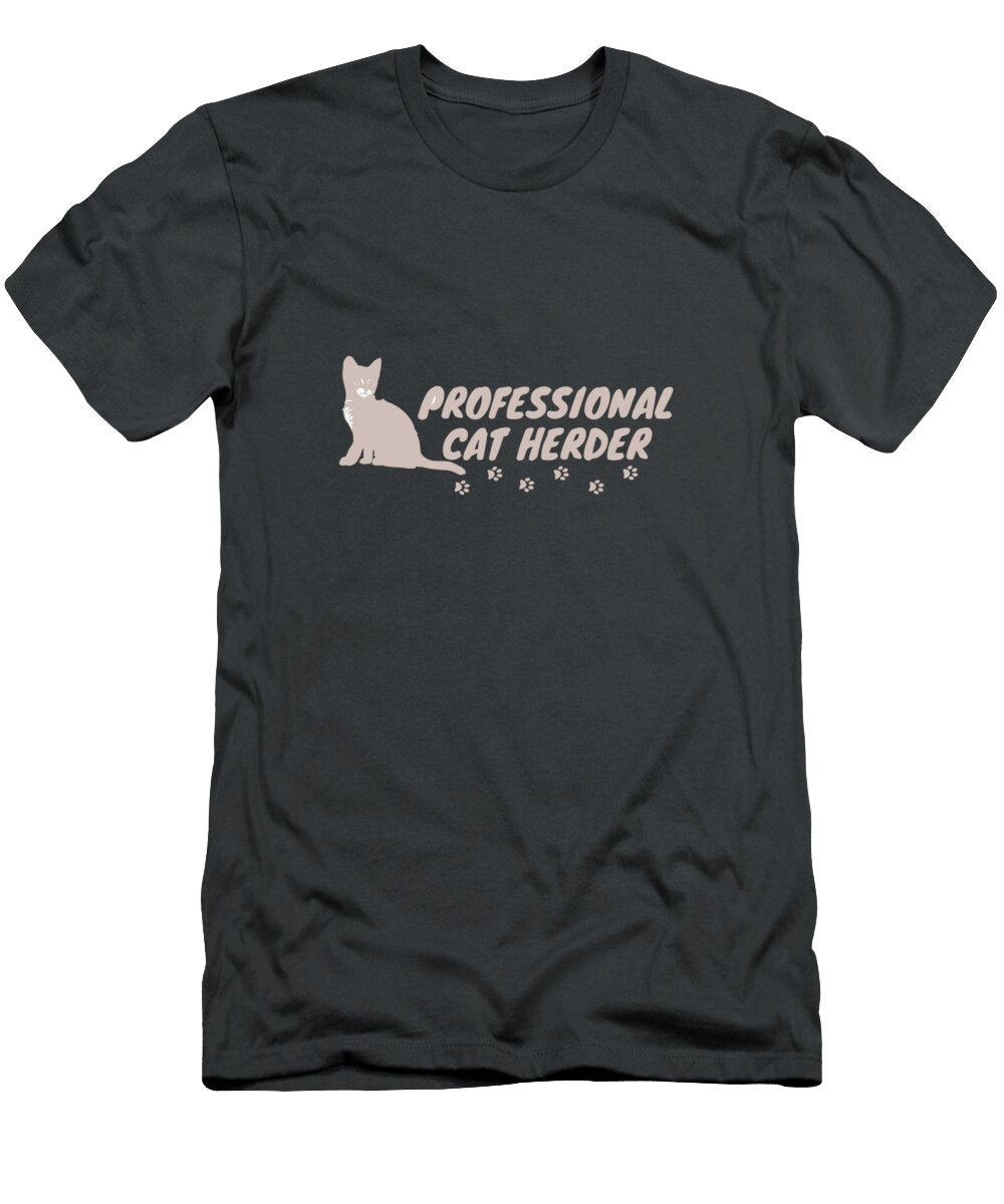 Professional Cat Herder Roger M Hibbert T-Shirt