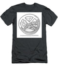 Prohibition Sign Against Combustion Engined Cars Drawing Frank Ramspott T-Shirt