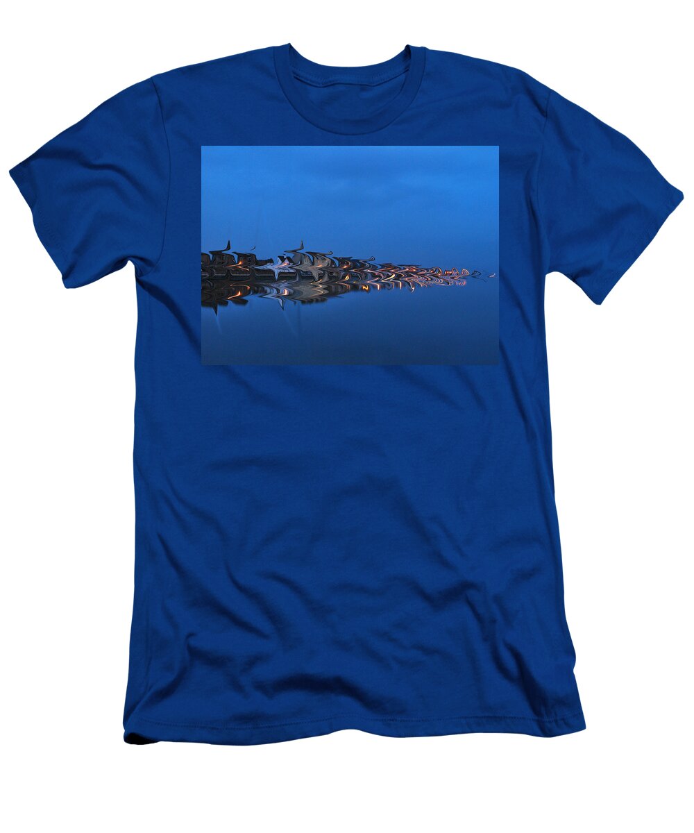 Promenade in Blue Karen Lawrence T-Shirt