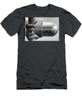 Propeller Hub in Black and White Chris Buff T-Shirt