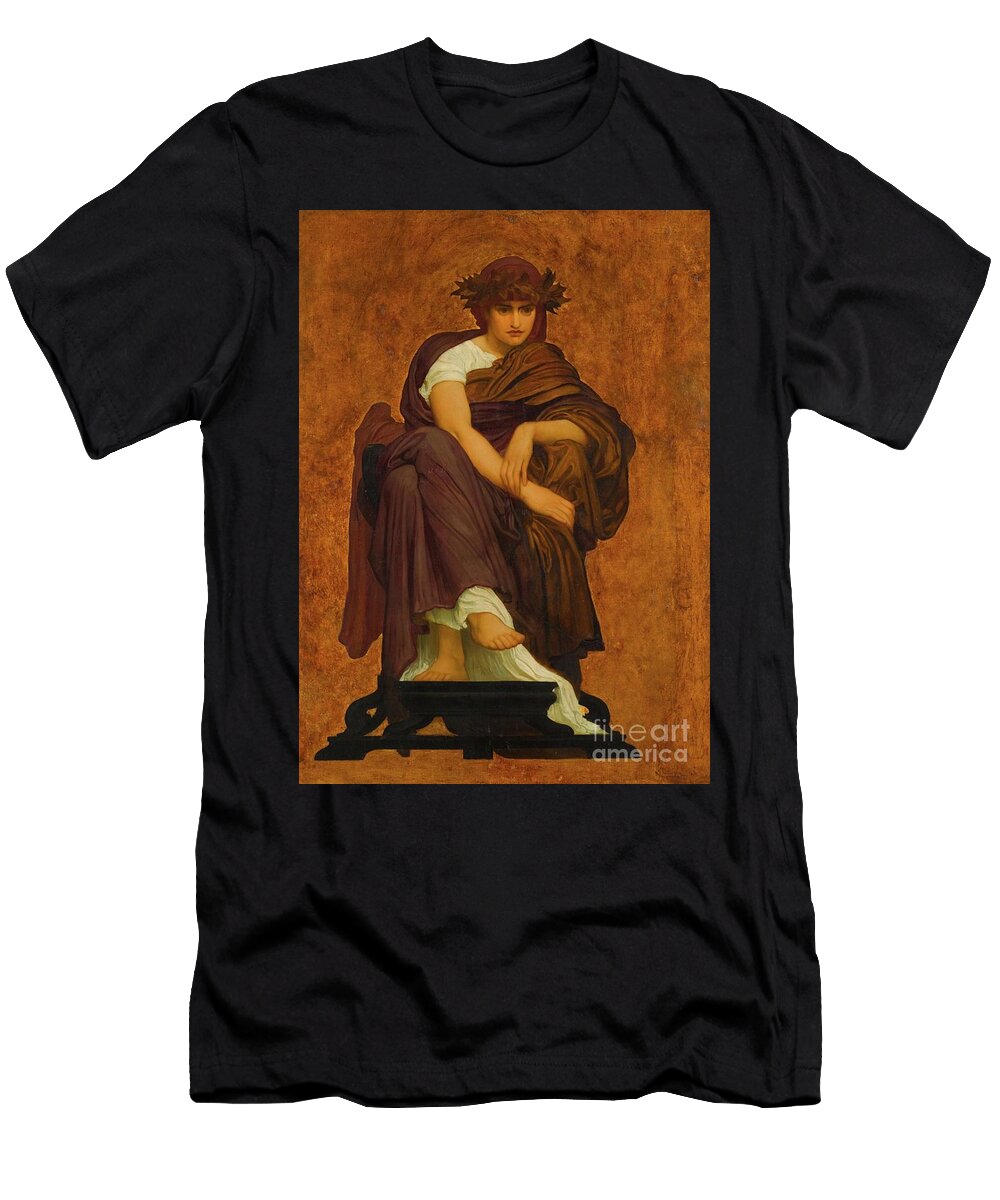 Property From a Private Collection Greece Frederic Lord Leighton P R a British 1830 1896 Mnemosyne Artistic Rifki T-Shirt