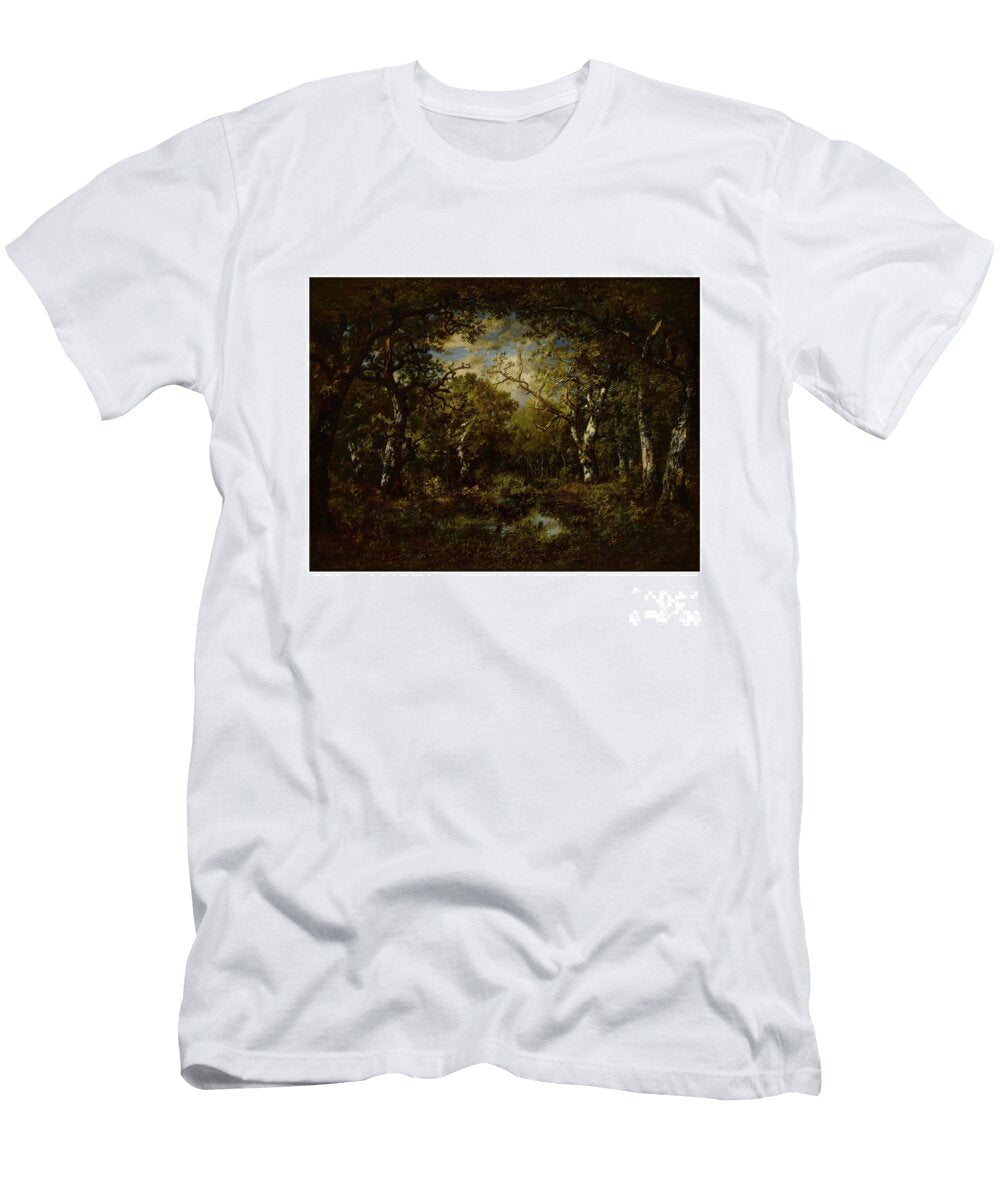 Property From a Private Collection Japan Narcisse Virgile Diaz De LA Pena French 1808 1876 LA Mare Artistic Rifki T-Shirt
